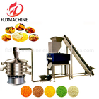 Various Shapes Extruded Breadcrumb Chips Food Extruder Bread Crumb Crusher Machine