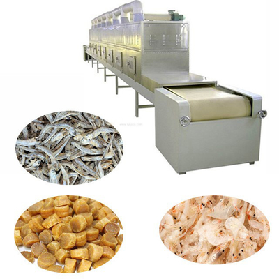 Industrial Automatic Tunnel Microwave Powder Soy Flour Drying Sterilizing Dryer