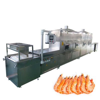 Industrial Seafood Dryer Shrimp Shell Roasting Microwave Dryer