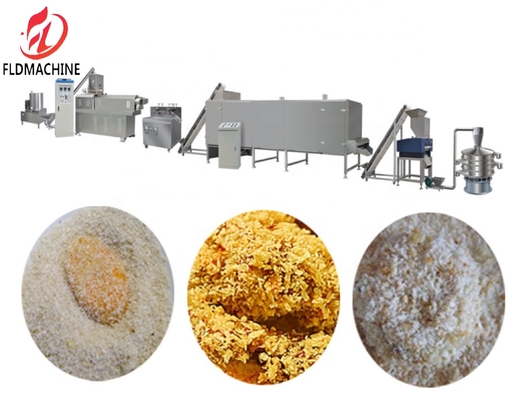 Extrusion Technology Breadcrumb Production Line Panko Bread Crumbs Maker Machine