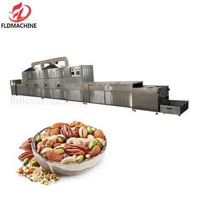 Automatic Grade Industrial Cashew Conveyor Microwave Dryer for Continuous Drying